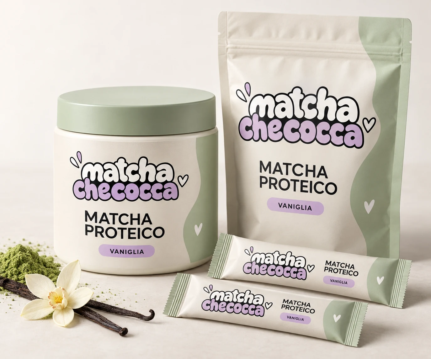 Matcha Proteico